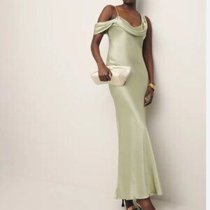 Reformation Ronda Silk Dress, Size 4